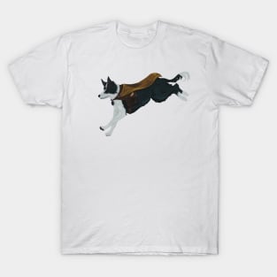 Border Collie as Fantasy Mage T-Shirt